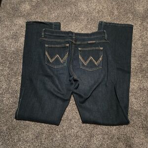 Wrangler Women's Dark Blue Boot Cut Jeans